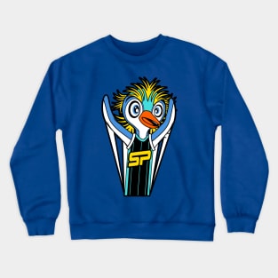 Flying Super Penguin Crewneck Sweatshirt